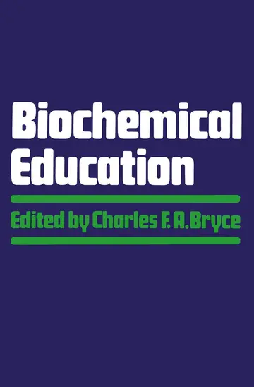 Cover of Biochemical Education