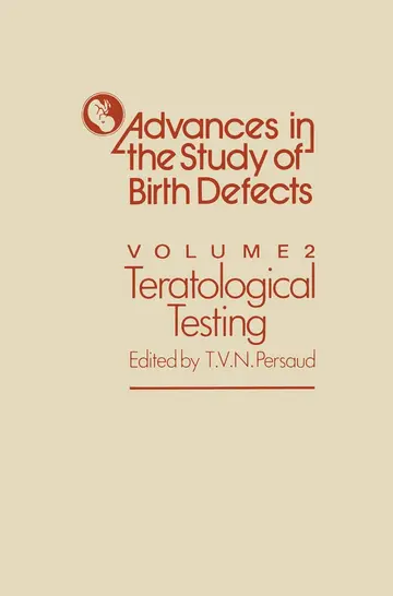 Cover of Teratological Testing