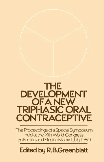 Cover of The Development of a New Triphasic Oral Contraceptive