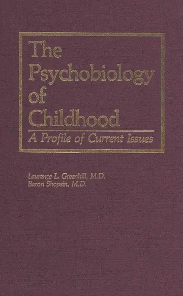 Cover of The Psychobiology of Childhood