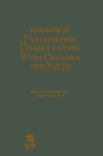 Cover of Handbook of Psychiatric Consultation with Children and Youth