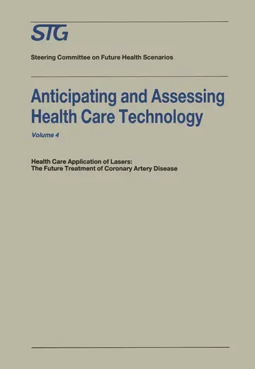 Cover of Anticipating and Assessing Health Care Technology