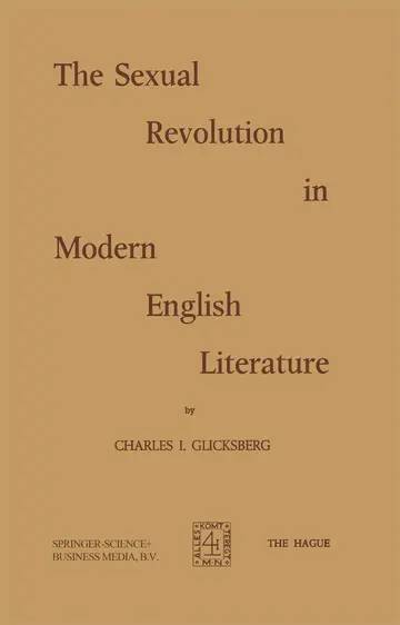 Cover of The Sexual Revolution in Modern English Literature