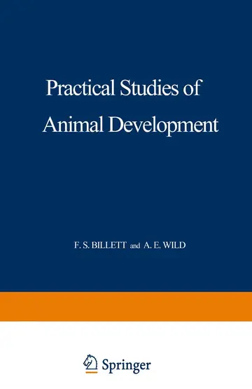Cover of Practical Studies of Animal Development