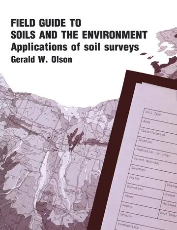 Cover of Field Guide to Soils and the Environment Applications of Soil Surveys