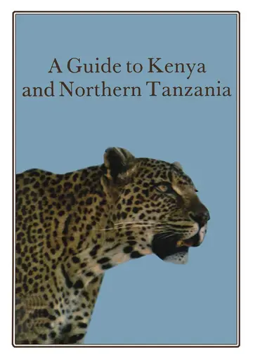 Cover of A Guide to Kenya and Northern Tanzania