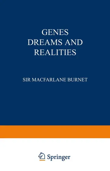 Cover of Genes Dreams and Realities