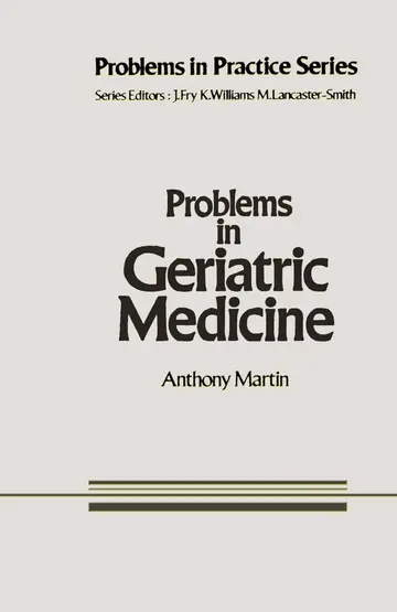 Cover of Problems in Geriatric Medicine