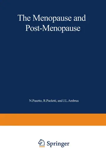 Cover of The Menopause and Postmenopause