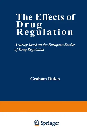 Cover of The Effects of Drug Regulation