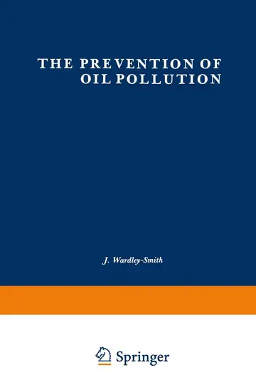 Cover of The Prevention of Oil Pollution