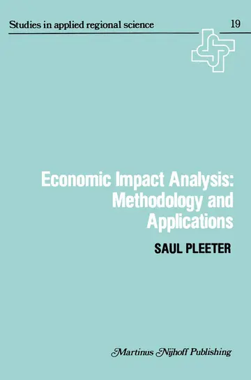 Cover of Economic Impact Analysis