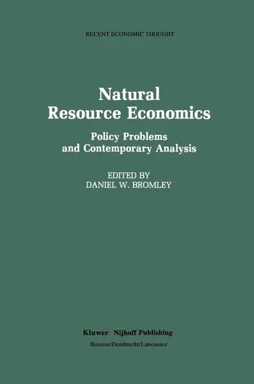 Cover of Natural Resource Economics
