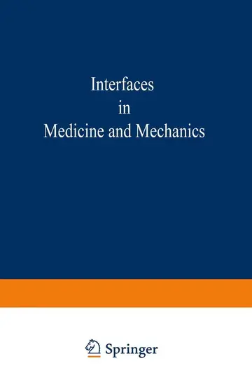 Cover of Proceedings of the First International Conference on Interfaces in Medicine and Mechanics