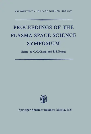 Cover of Proceedings of the Plasma Space Science Symposium