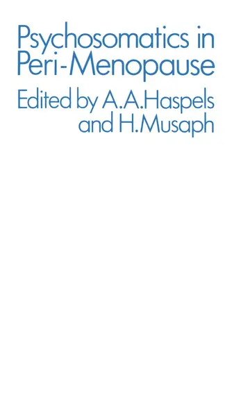 Cover of Psychosomatics in Peri-Menopause