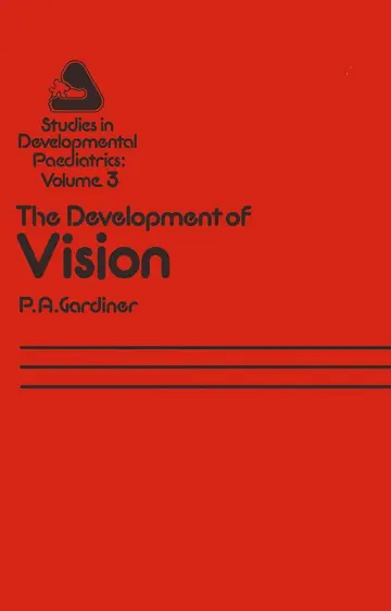 Cover of The Development of Vision