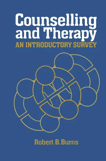 Cover of Counselling and Therapy