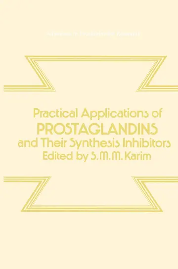 Cover of Practical Applications of Prostaglandins and Their Synthesis Inhibitors