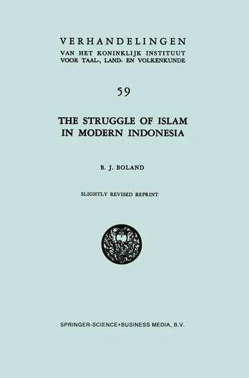 Cover of The Struggle of Islam in Modern Indonesia