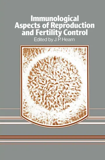 Cover of Immunological Aspects of Reproduction and Fertility Control