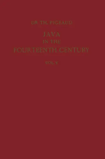 Cover of Java in the 14th Century
