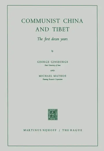 Cover of Communist China and Tibet