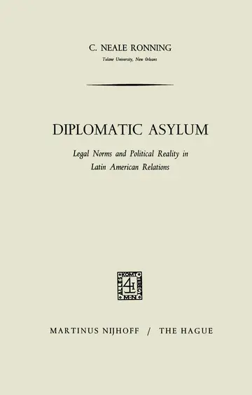 Cover of Diplomatic Asylum