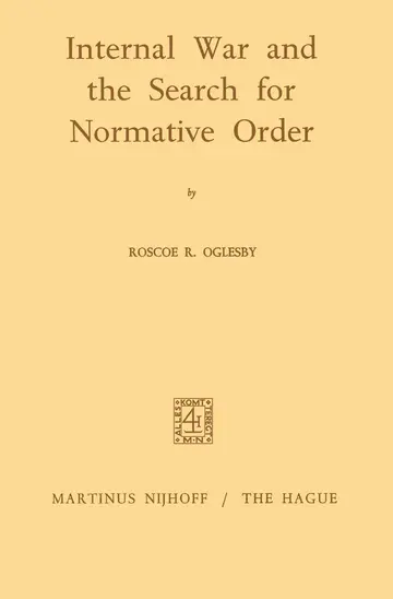 Cover of Internal War and the Search for Normative Order
