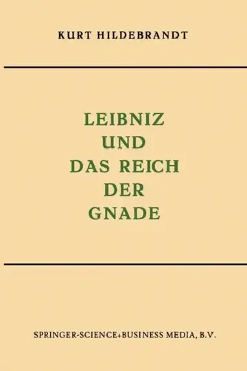 Cover of Leibniz Und Das Reich Der Gnade