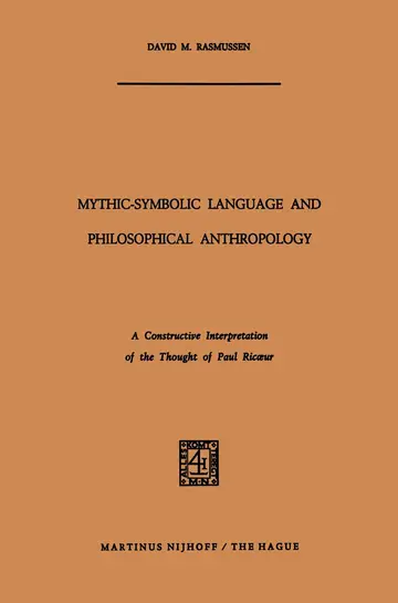 Cover of Mythic-Symbolic Language and Philosophical Anthropology