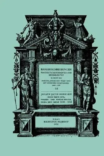 Cover of Reise Nach Java, Vorder- Und Hinter-Indien, China Und Japan, 1644-1653