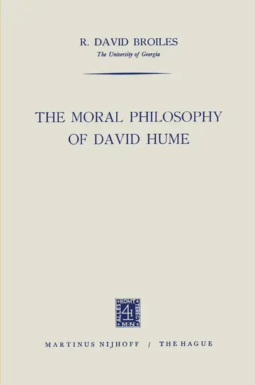 Cover of The Moral Philosophy of David Hume