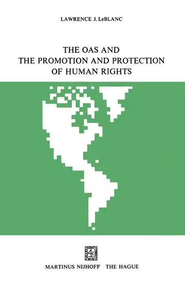 Cover of The OAS and the Promotion and Protection of Human Rights