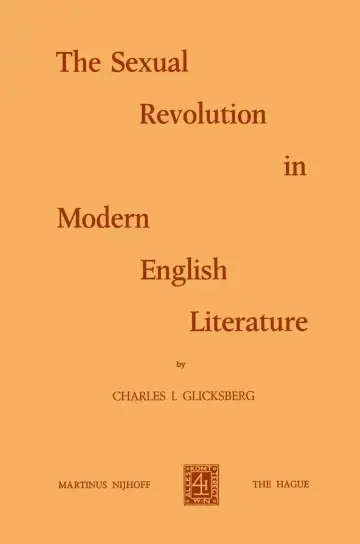 Cover of The Sexual Revolution in Modern English Literature