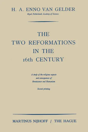 Cover of The Two Reformations in the 16th Century