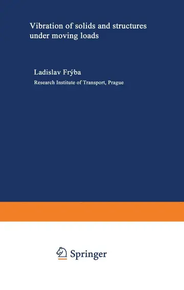 Cover of Vibration of Solids and Structures Under Moving Loads