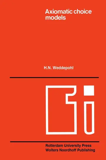 Cover of Axiomatic choice models and duality