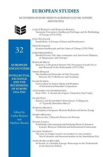 Cover of European Encounters