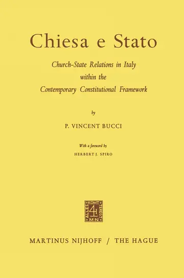 Cover of Chiesa e Stato