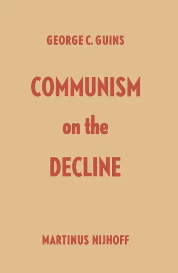 Cover of Communism on the Decline
