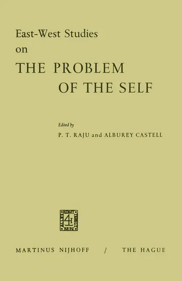 Cover of East-West Studies on the Problem of the Self
