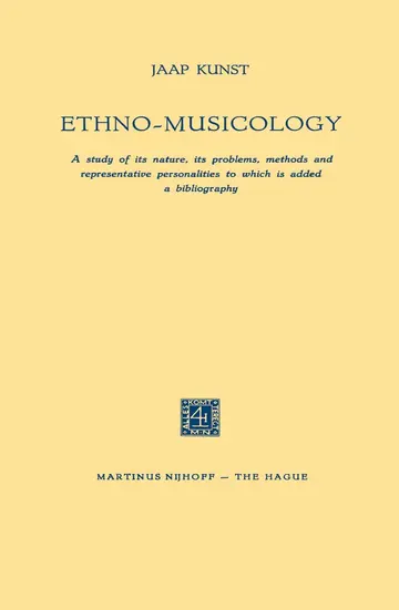 Cover of Ethno-Musicology