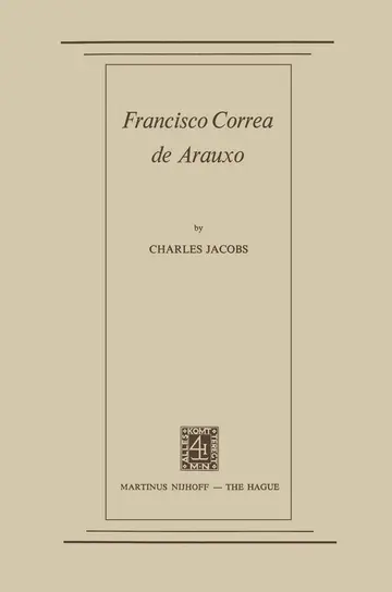 Cover of Francisco Correa De Arauxo