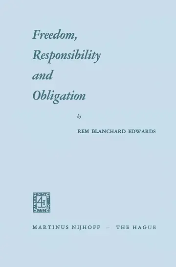 Cover of Freedom, Responsibility and Obligation