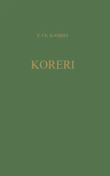 Cover of Koreri Messianic Movements in the Biak-numfor Culture Area