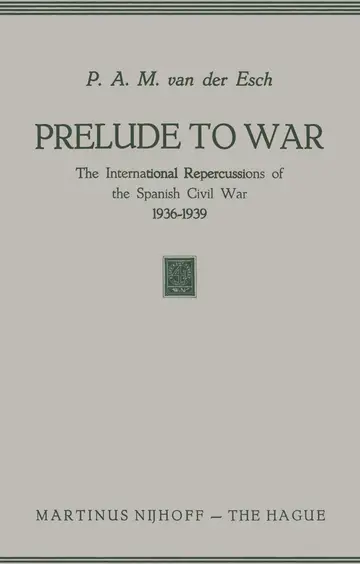 Cover of Prelude to War