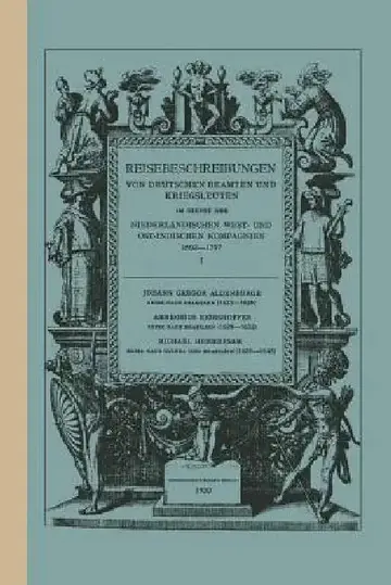 Cover of Reise Nach Brasilien, 1623-1626