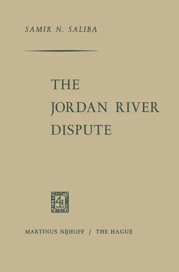Cover of The Jordan River Dispute