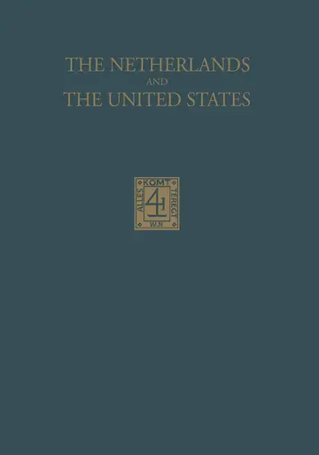 Cover of The Netherlands and the United States